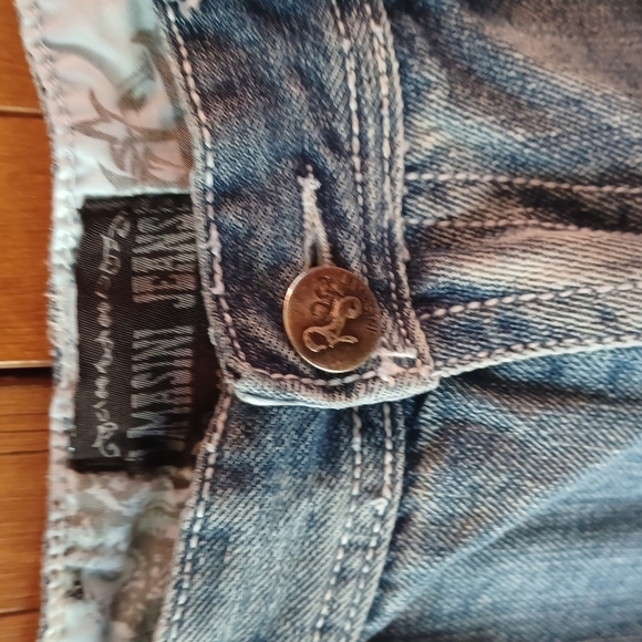 Lamasini Blue Denim Jeans - Picture 4 of 12